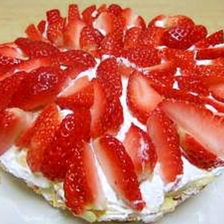 簡単スポンジケーキde苺デコレーションケーキ レシピ 作り方 By ぴぴぴぴぴっこ 楽天レシピ 簡単スポンジケーキde苺デコレーションケーキ レシピ 作り方 By ぴぴぴぴぴっこ 楽天レシピ